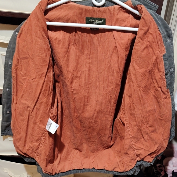 Eddie Bauer heavy duty shirt jacket Mens S - Picture 9 of 11